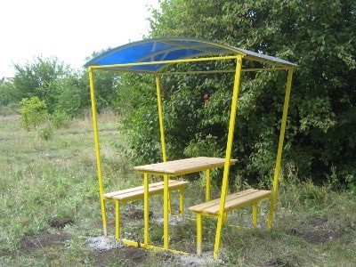 Теневые навесы и беседки